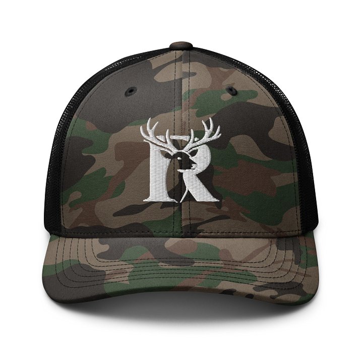 Rugged Retreats Logo Only Camo Hat product image (1)