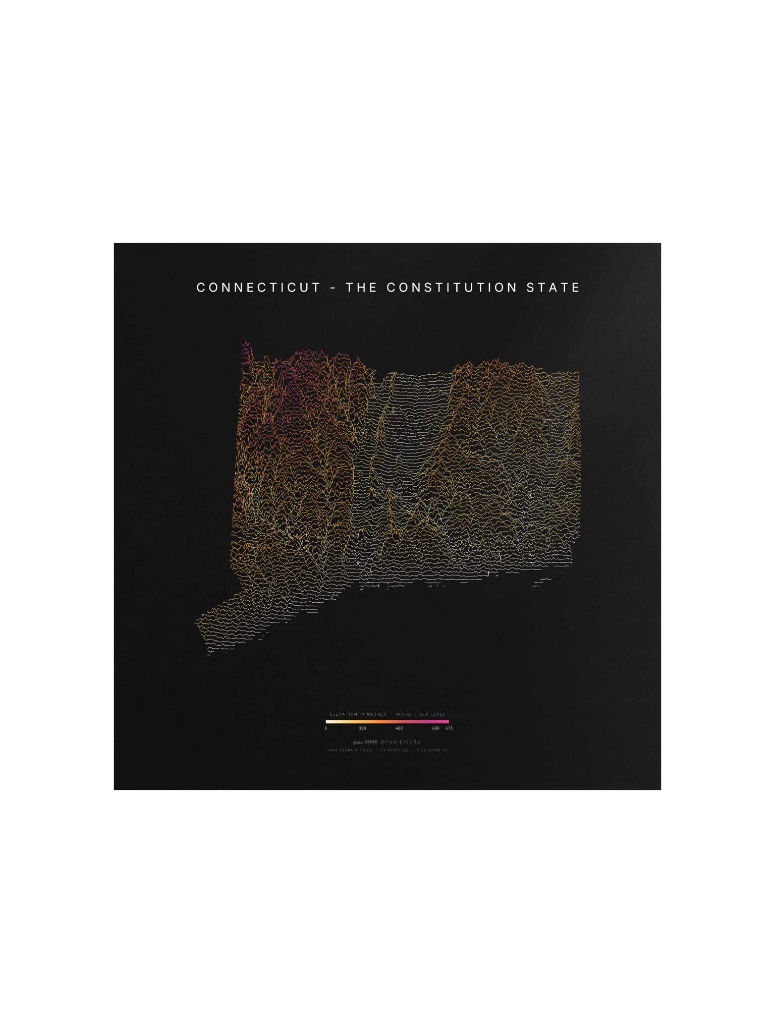 Ridgeline Poster - Connecticut product image (1)