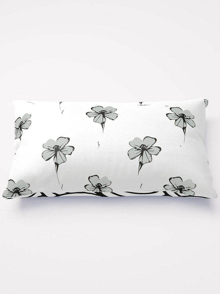 Monochrome Maze Floral Pillows product image (1)