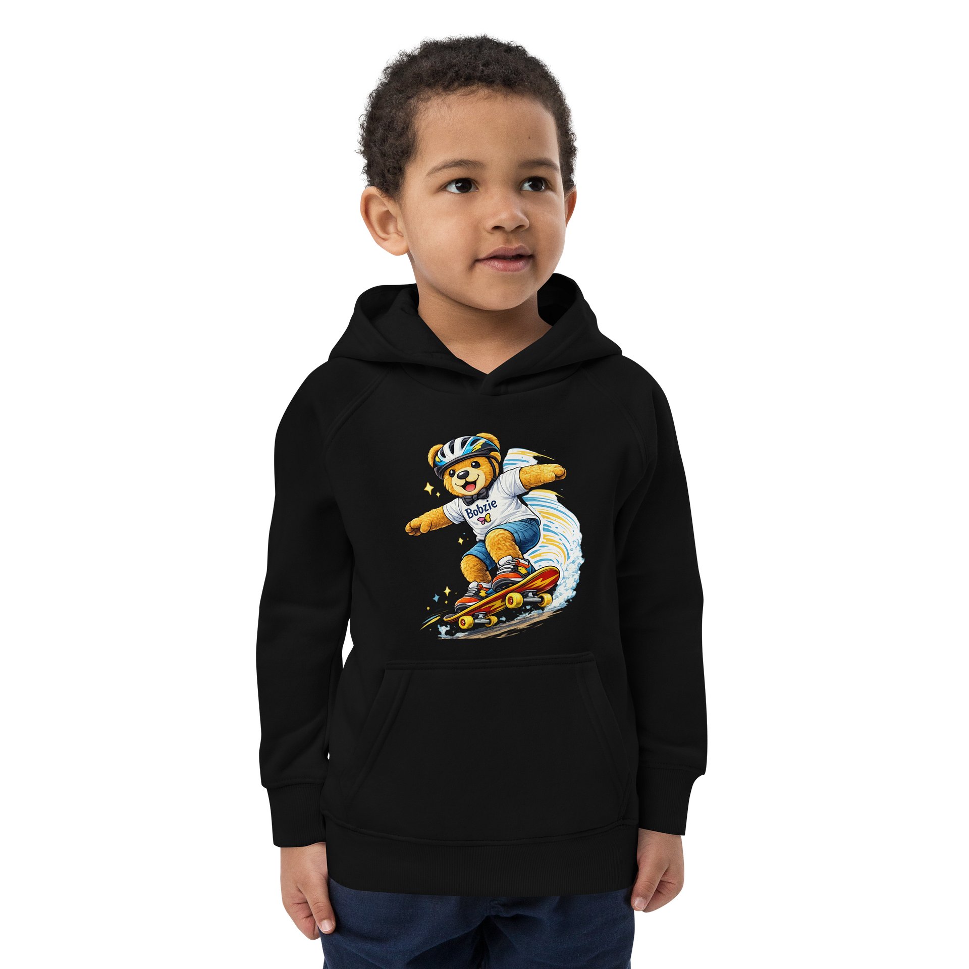 Bobzie Street Rider Kids Eco Hoodie | Adventure Edition by FayzieBobs product image (1)
