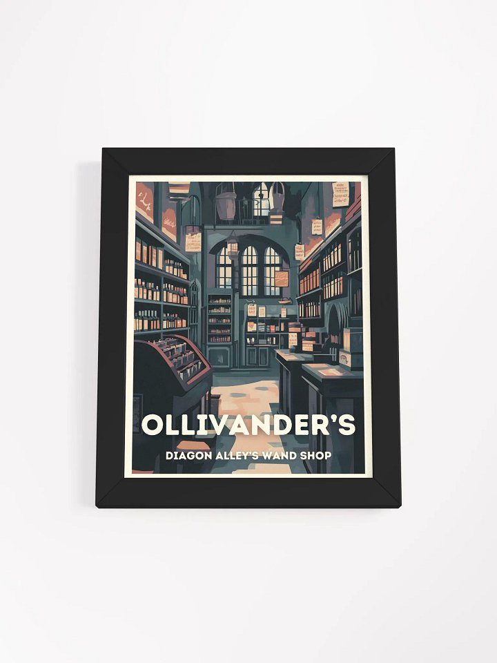 Magical Wand Shop Vintage Travel Poster product image (1)