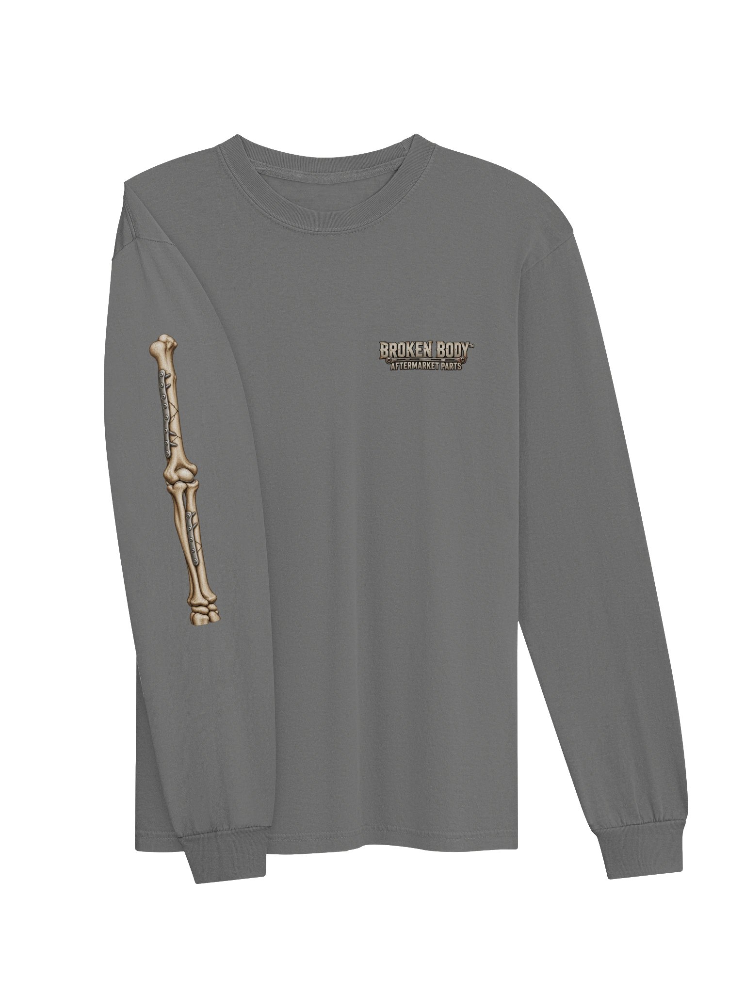 Arm Surgery Shirt — Aftermarket Parts Right Upper & Lower Arm Long-Sleeve Tee | Rebuild Shop product image (5)