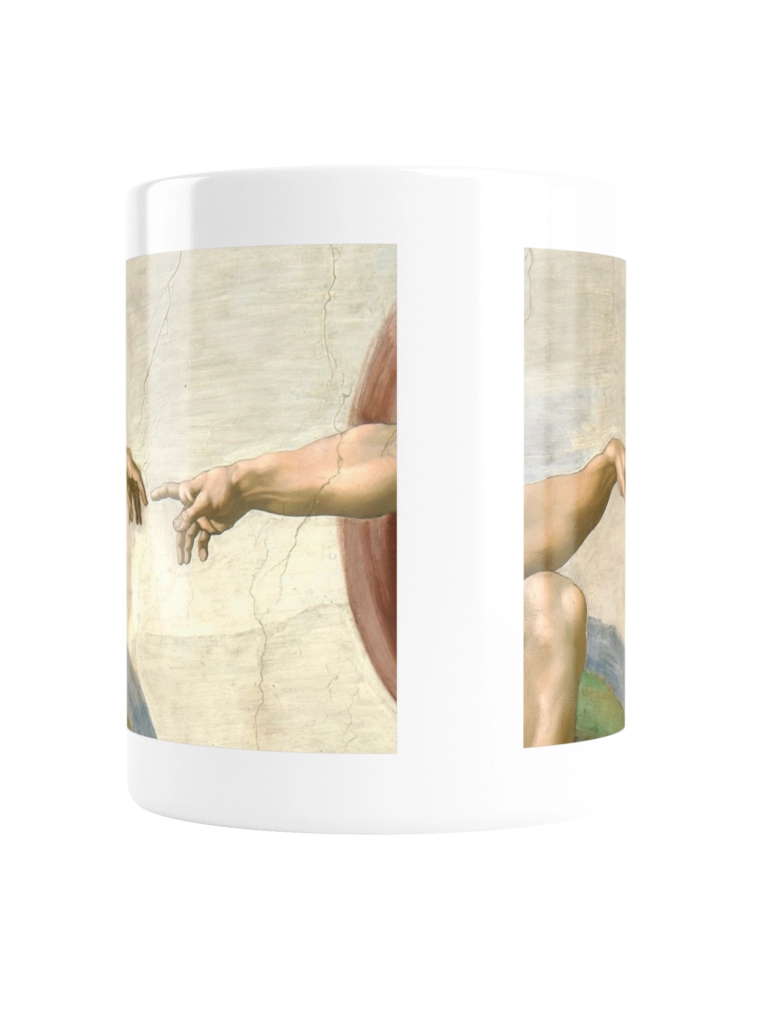 Michelangelo – The Creation of Adam (Hands Detail) – Mug product image (3)