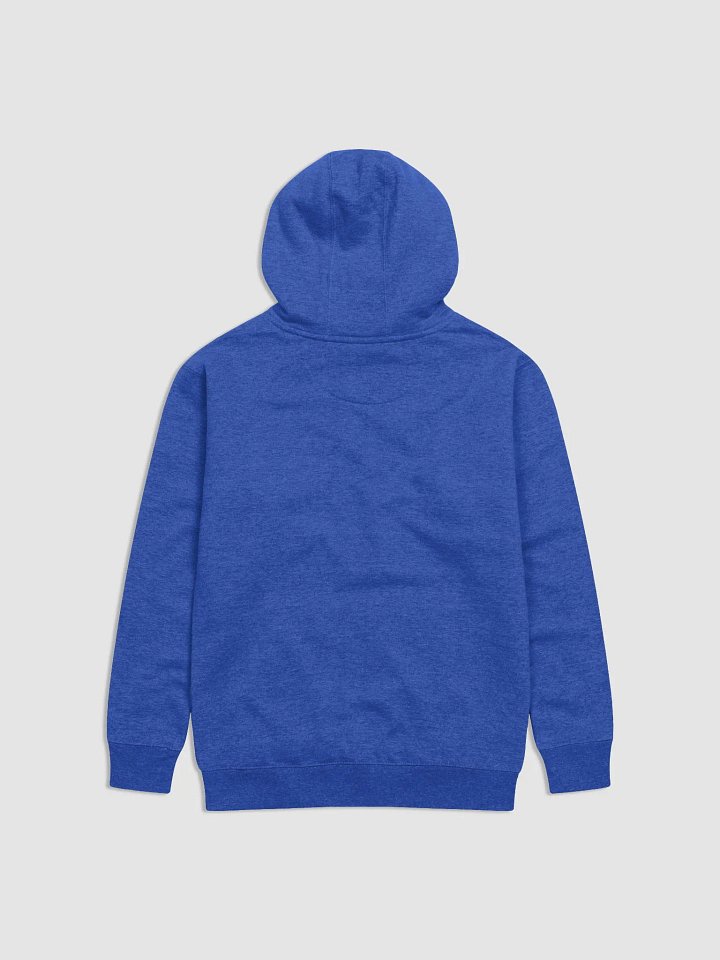 Super Soft Hoodie: Pooky News, Pooky in a suit with a red circular background product image (2)