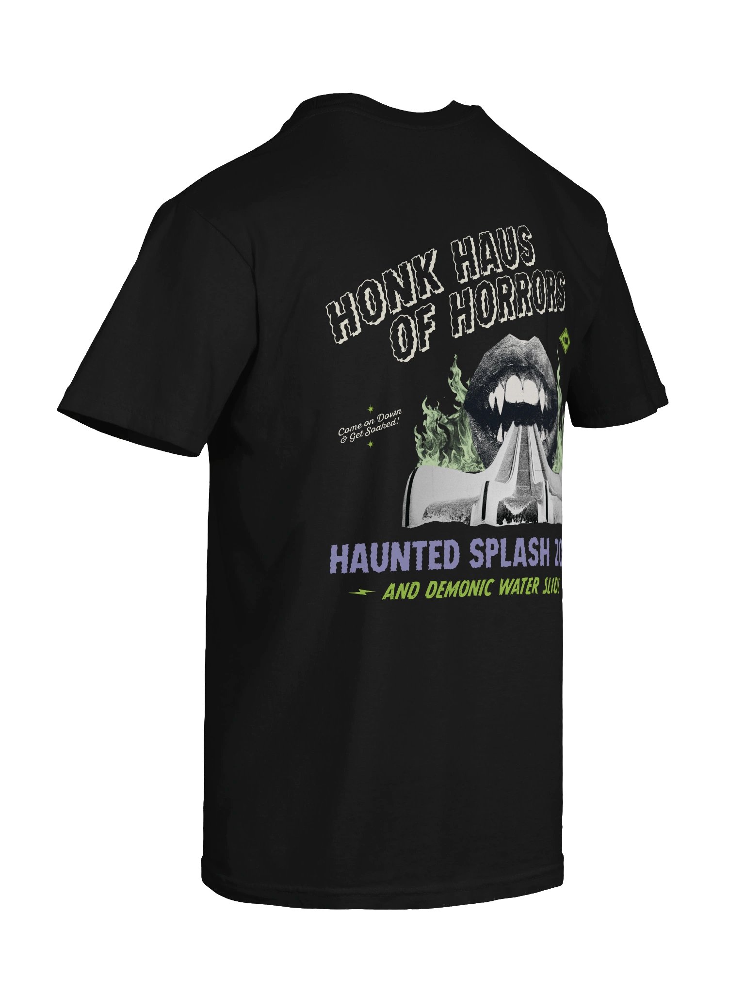 honk haus of horrors printed logo shirt product image (8)