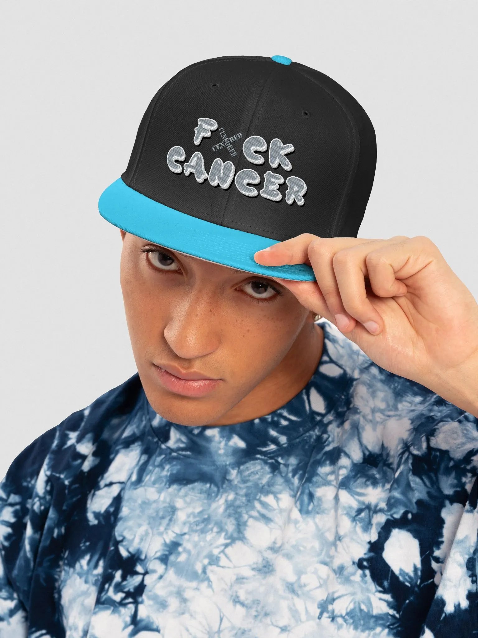 FXCK Cancer Snap Back Cap product image (91)