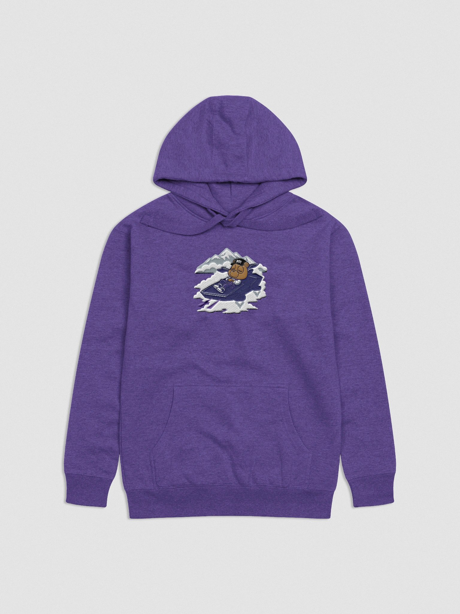 Carried Awaay – 801 Embroidered Hoodie product image (1)