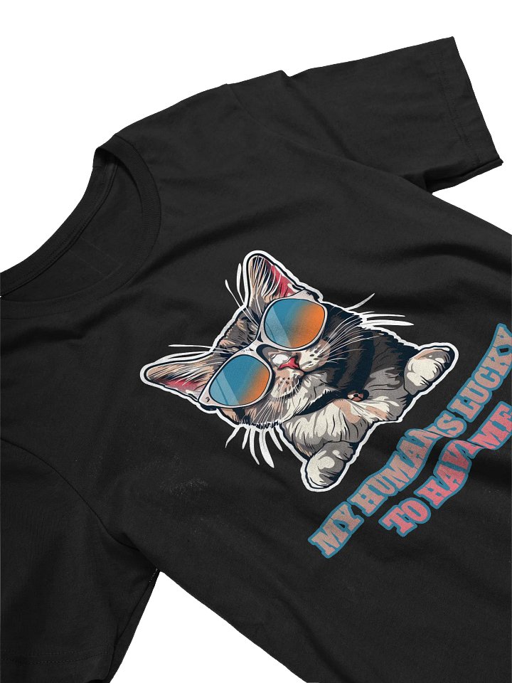 Cool Cat Sunglasses T-Shirt product image (2)