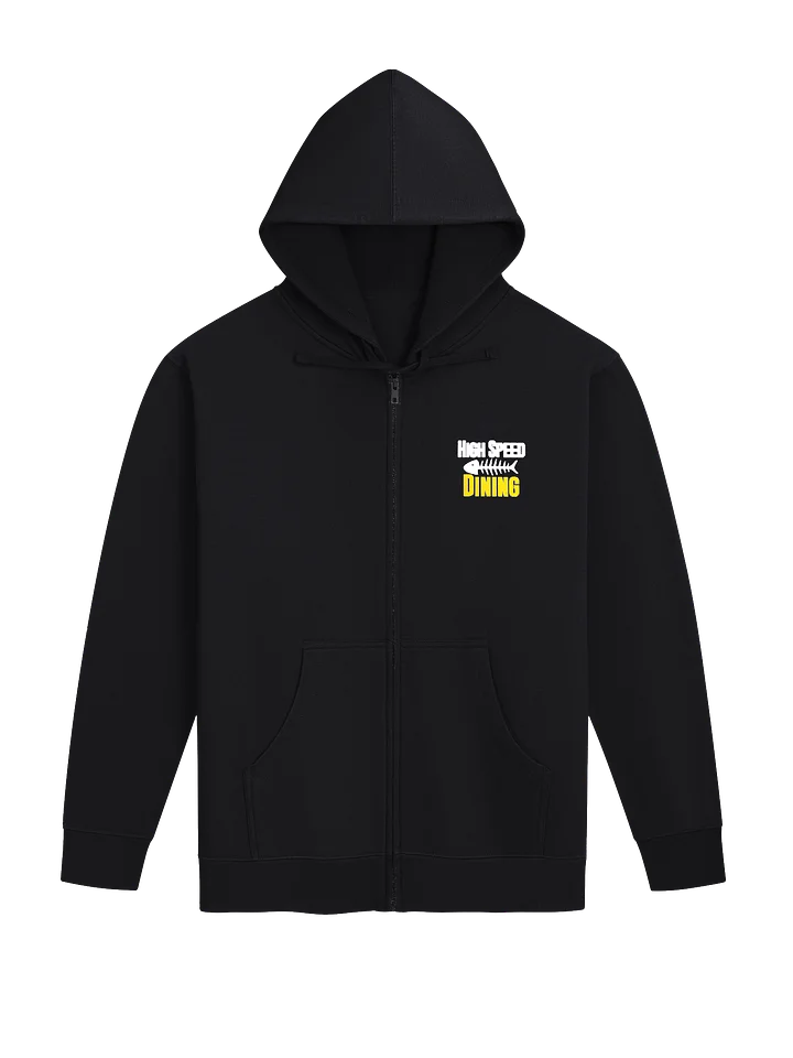 High Speed Dining Fishbone Logo Zipper Hoodie product image (1)
