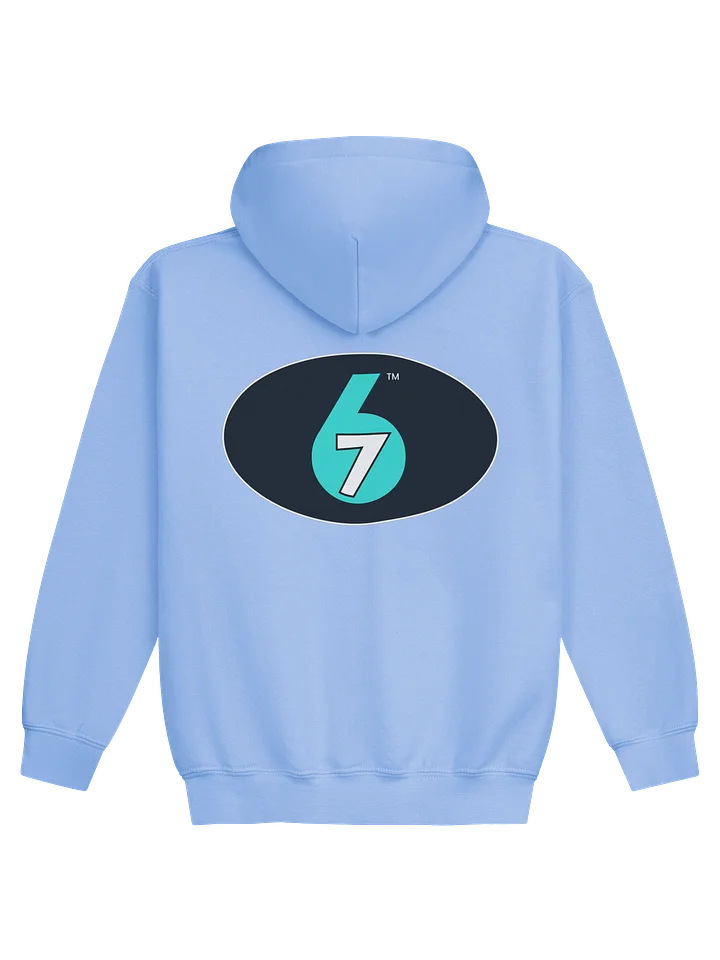 Kids Pullover Sweatshirt - Carolina Blue, Logo on Back product image (2)