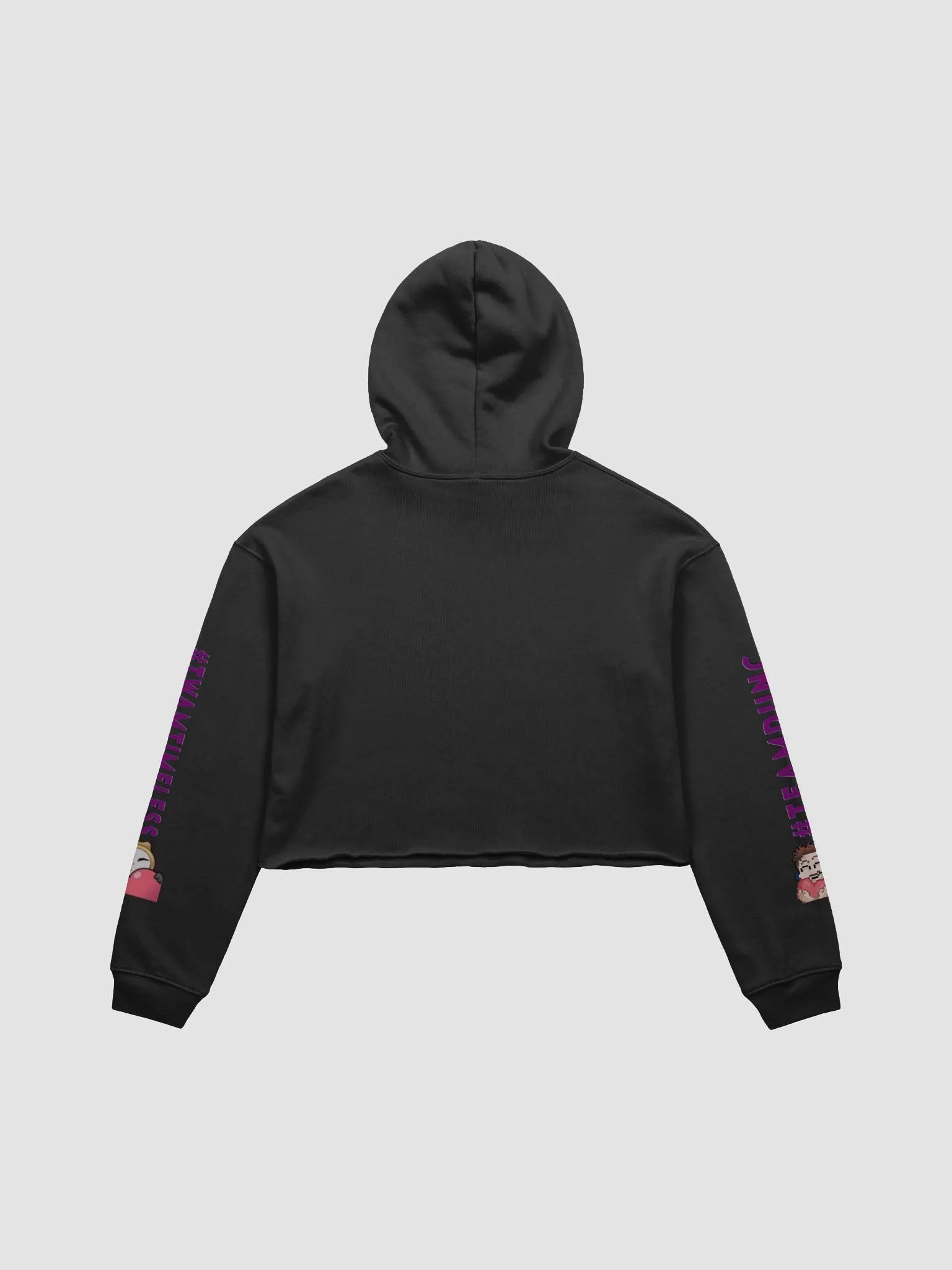 Dunc & Time Love Crop Hoodie product image (4)