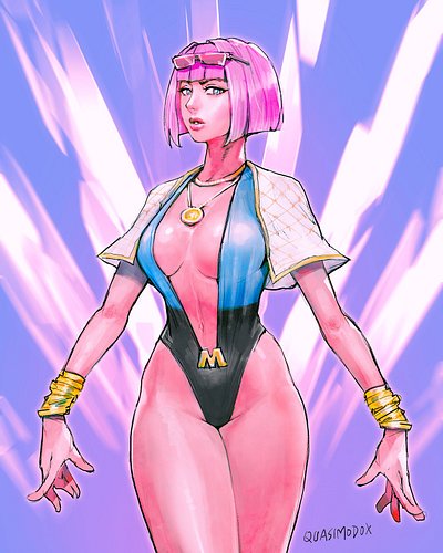 Street Fighter 6 Manon swimsuit style