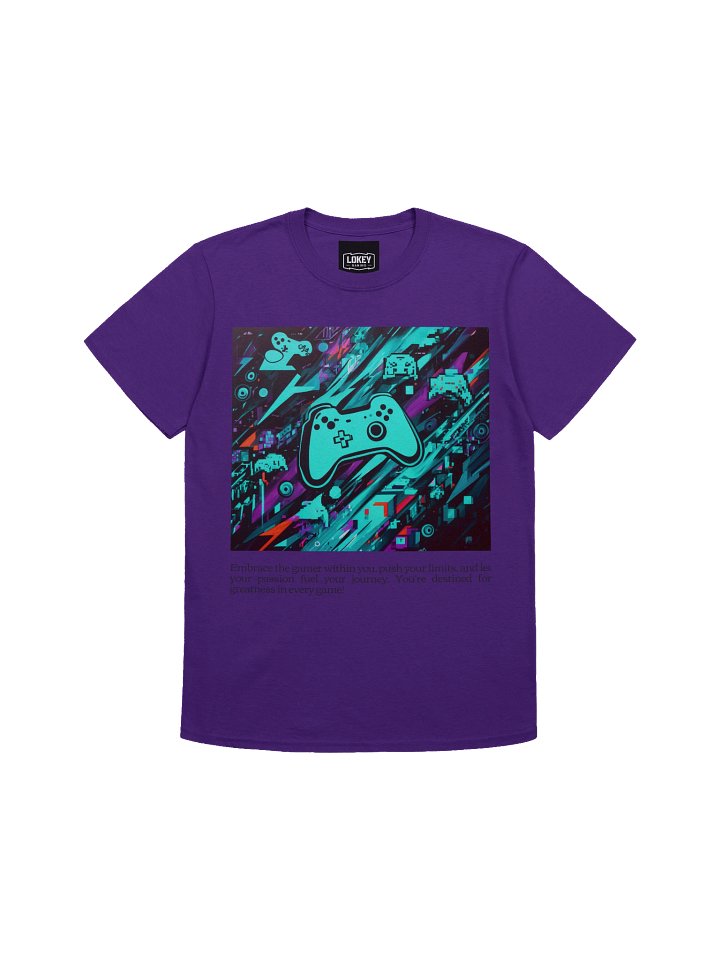 Pixel Power Play T-Shirt Version II product image (1)