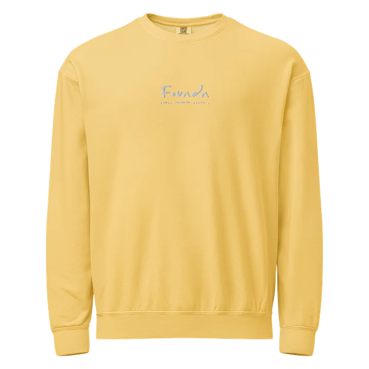 Foundn Love Crewneck — Butter product image (1)