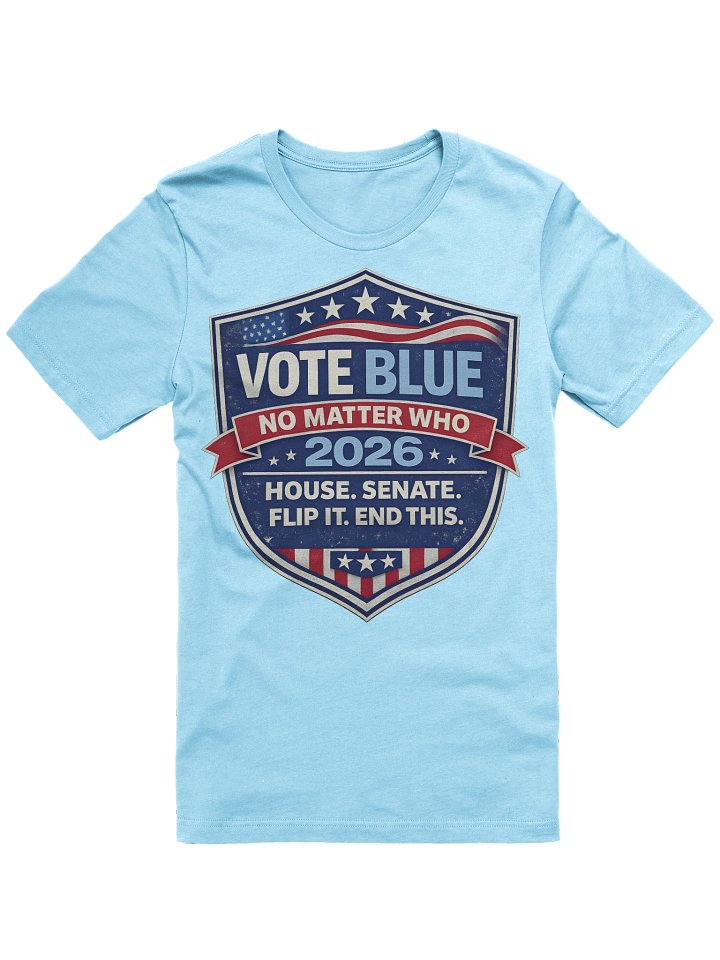 Vote Blue 2026 T-Shirt product image (9)