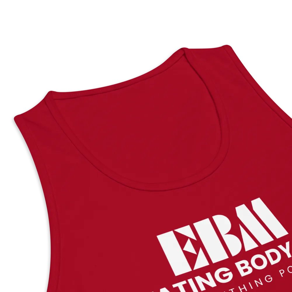 EBM Premium Tank Top (White Logo) product image (8)