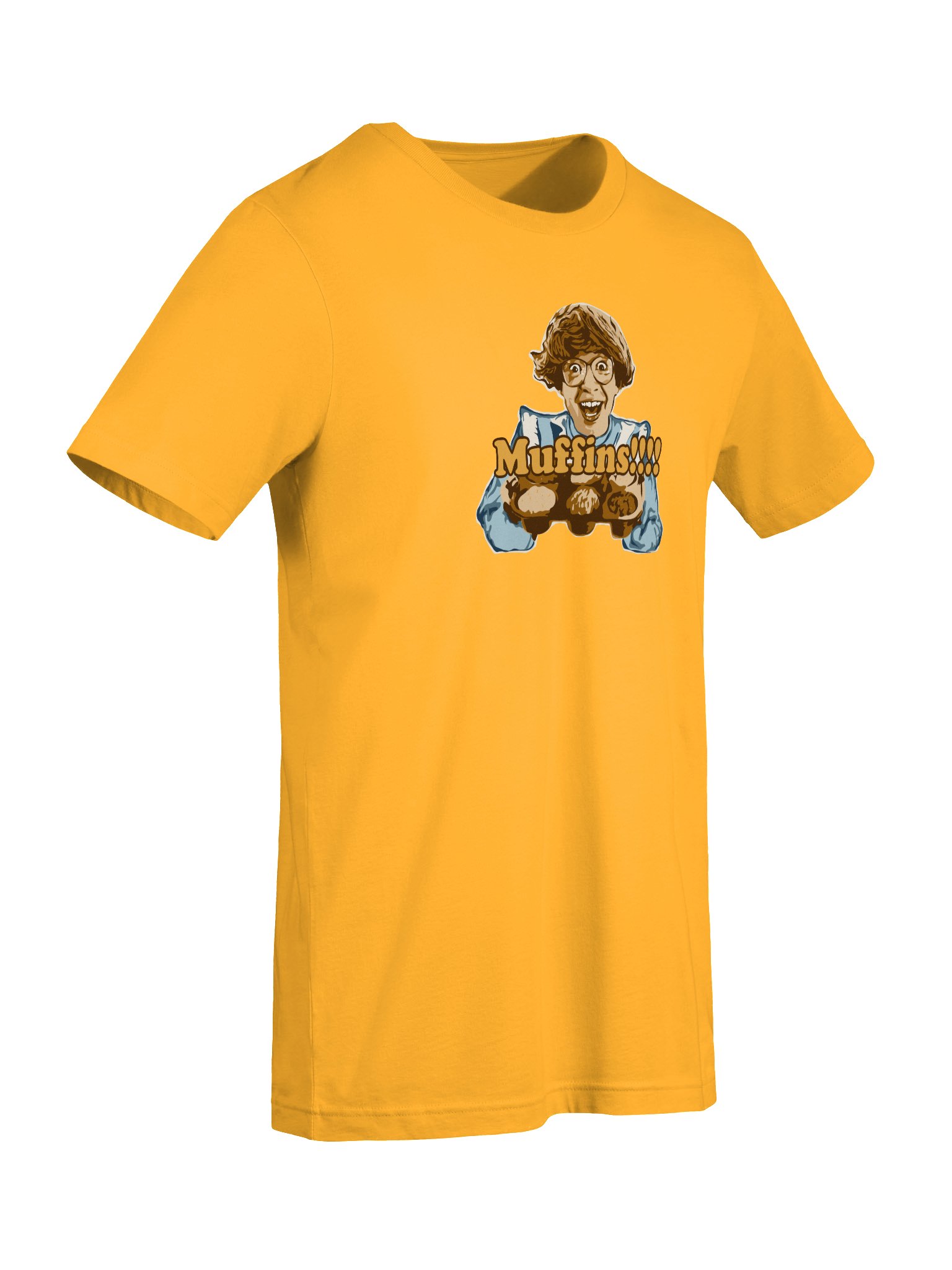 Muffins Tee in gold product image (9)
