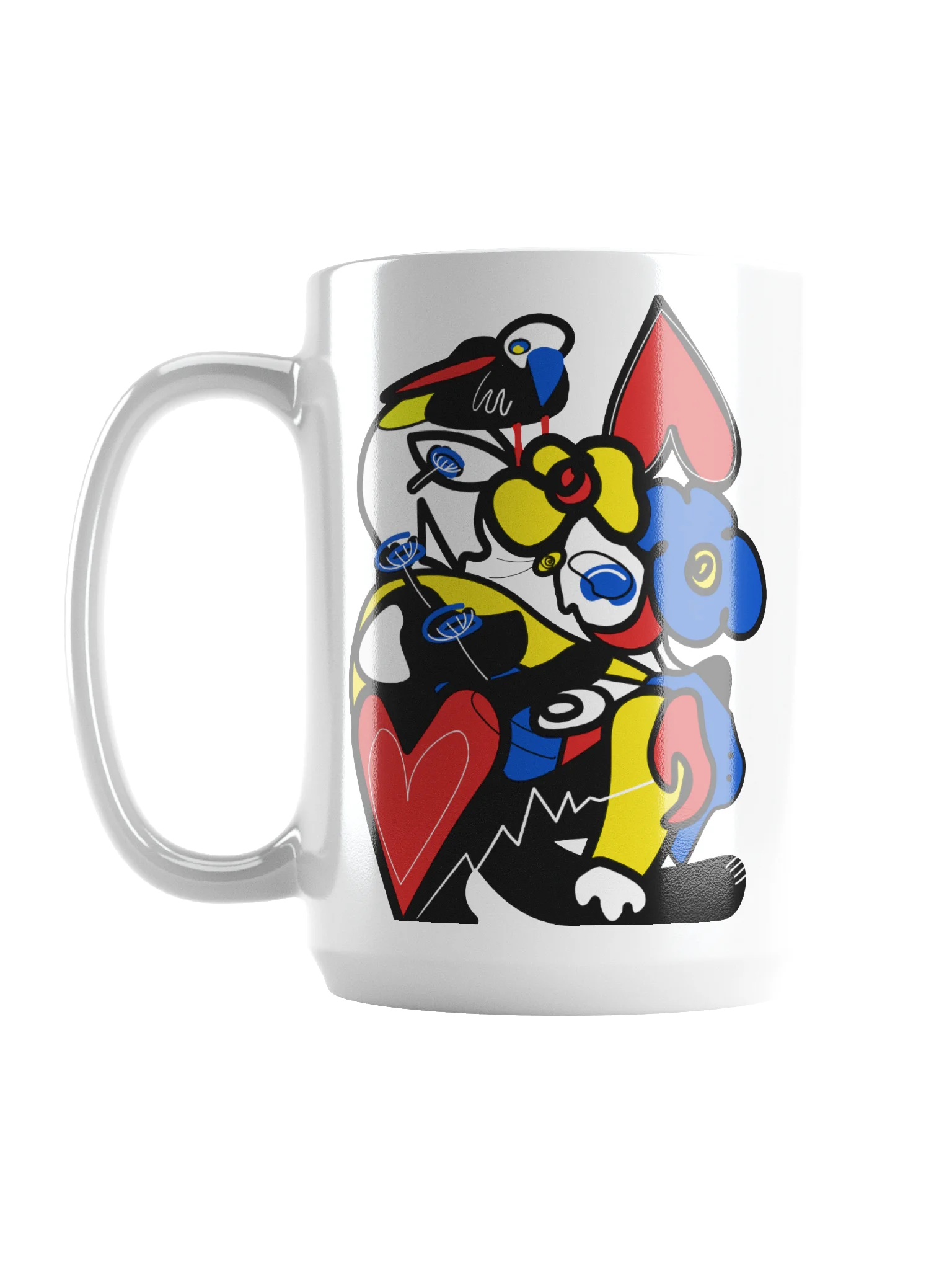 Mug: Dog Face, Dog Love product image (1)