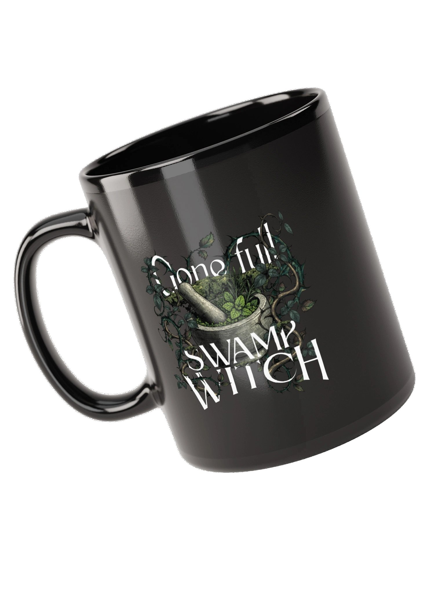 "Gone Full Swamp Witch" Mug - Official Enchanting Vines Series Merch product image (5)