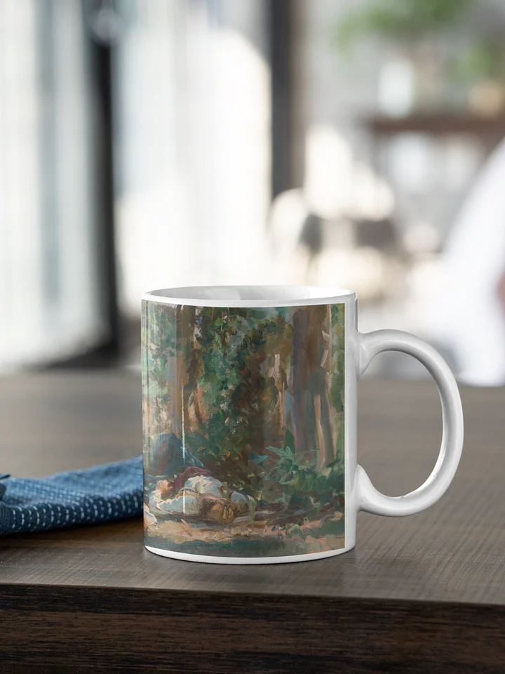 Under the Cypress Trees at Corfu (John Singer Sargent) Mug product image (1)