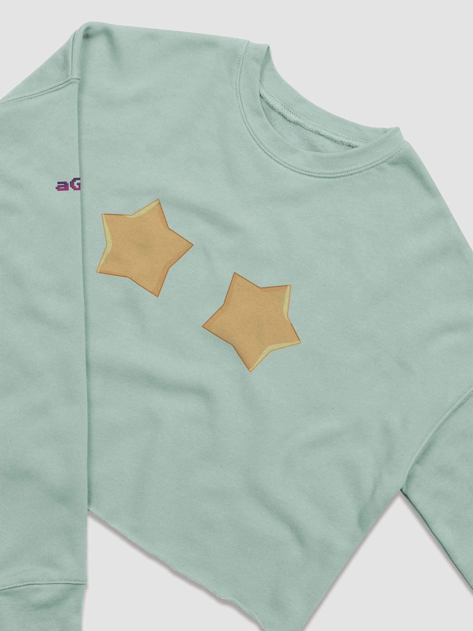 Twinkle Tits for Big Tittys Unisex Knitted Long Sleeve Crop Top product image (36)