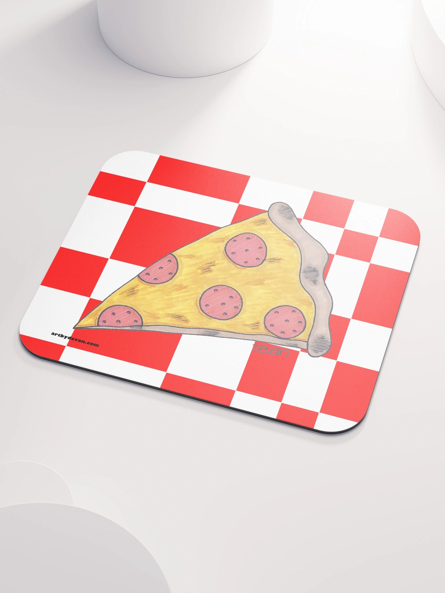 Pepperoni Pizza Mousepad product image (3)