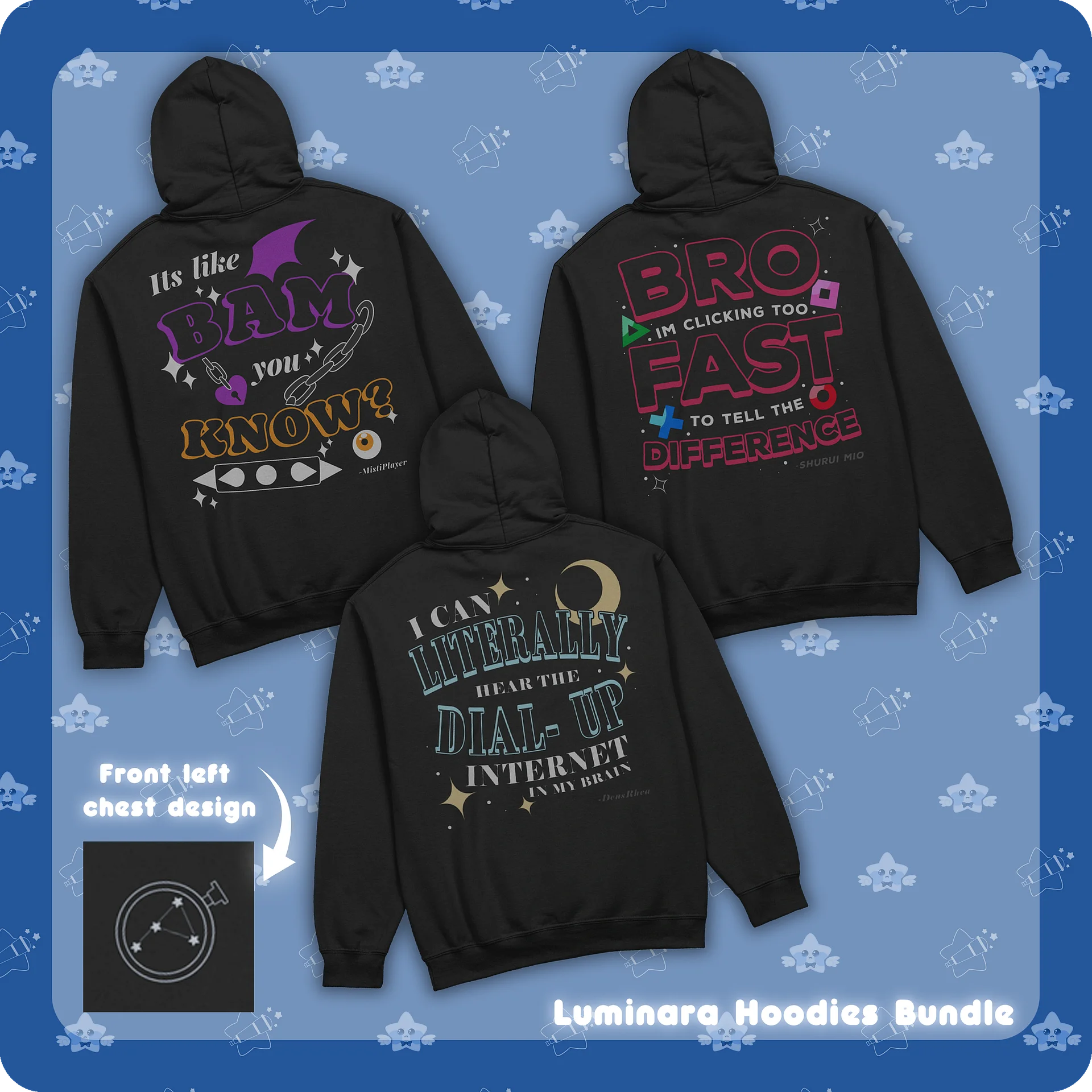 ─ .✦ Luminara Quote Hoodies Bundle ✦.─ product image (1)