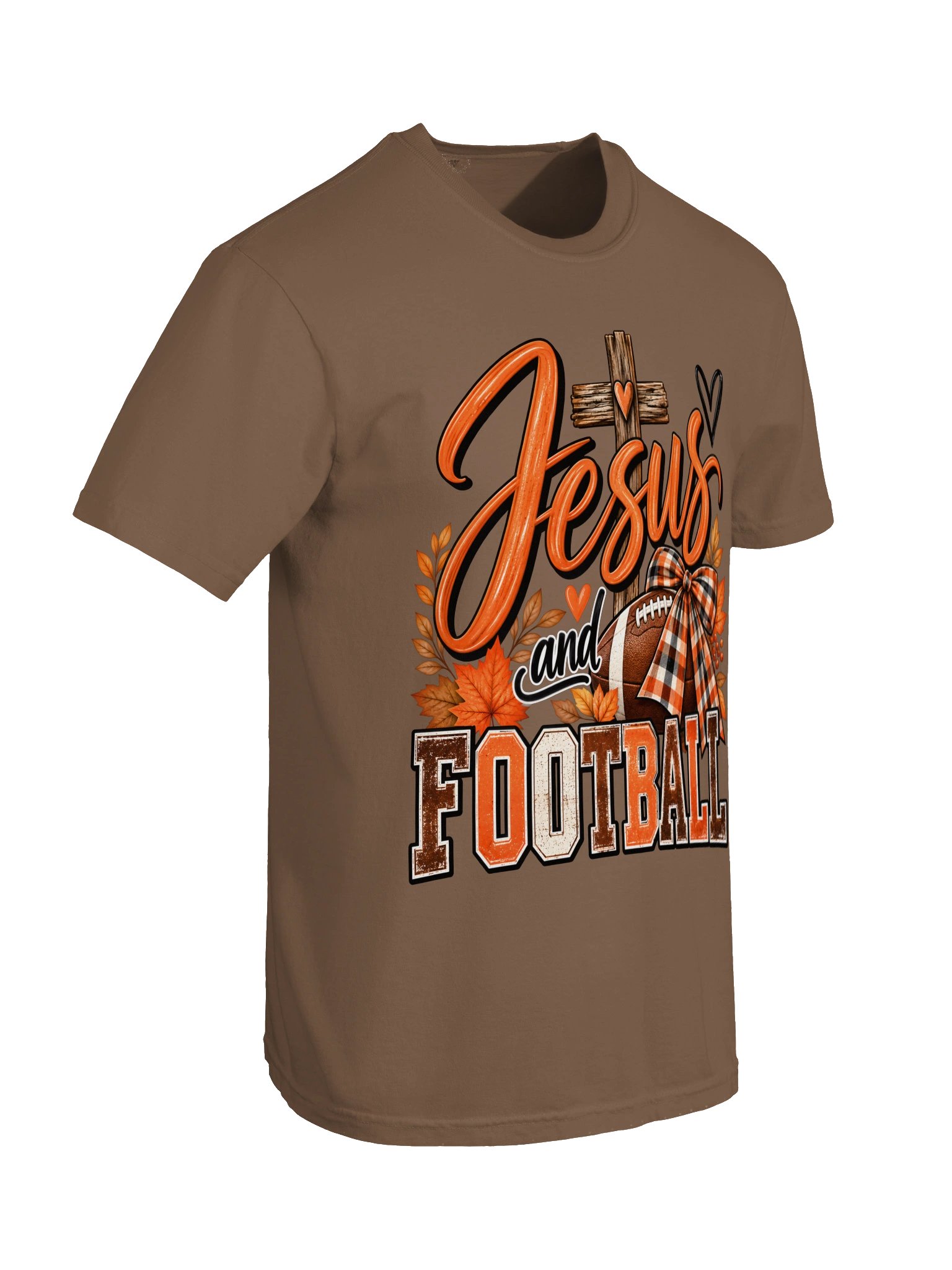 Jesus and Football Fall Tee product image (6)