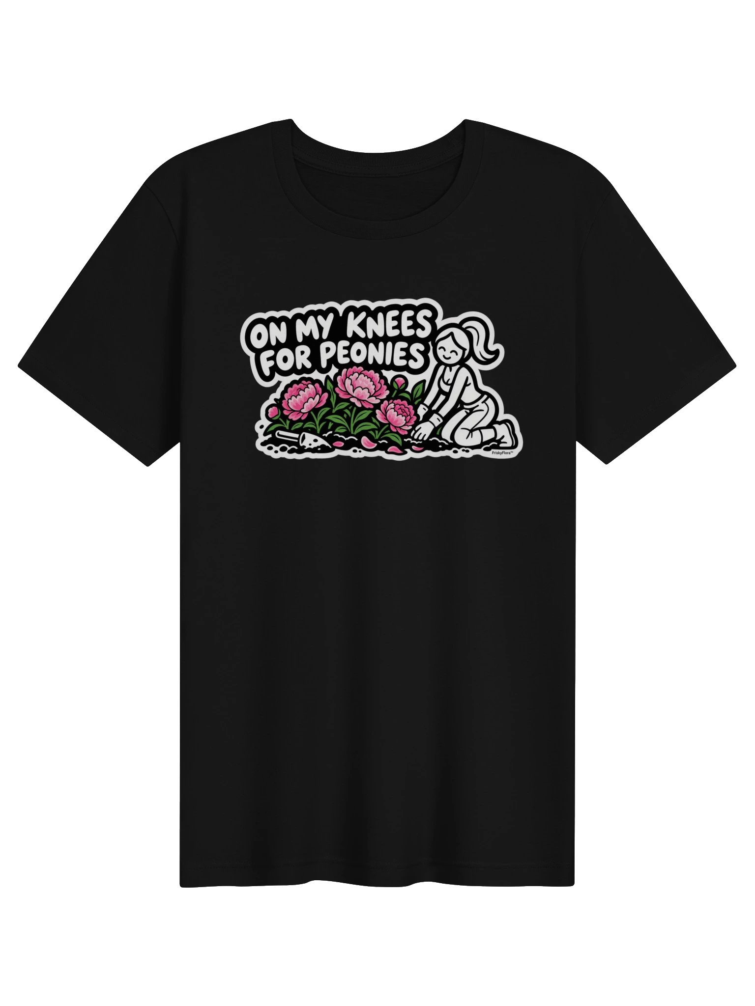 On My Knees for Peonies Supersoft Tee product image (19)