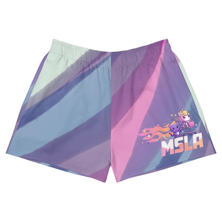 MSLA Sparkles Amigos - Women's Athletic Short Shorts product image (2)