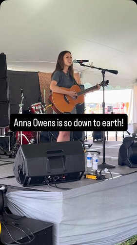 Anna Owens is a songwriter to watch. #audiofeed #singersongwriter #musicfestival