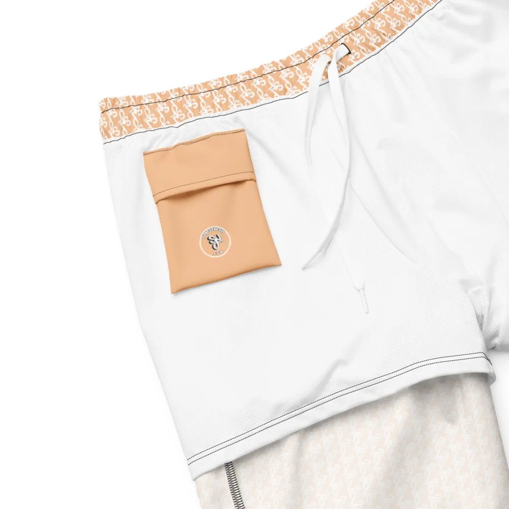 Syn-Stripe Trunks Orange/White product image (8)