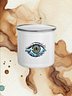 Enamel Mug: The Sea Sees You