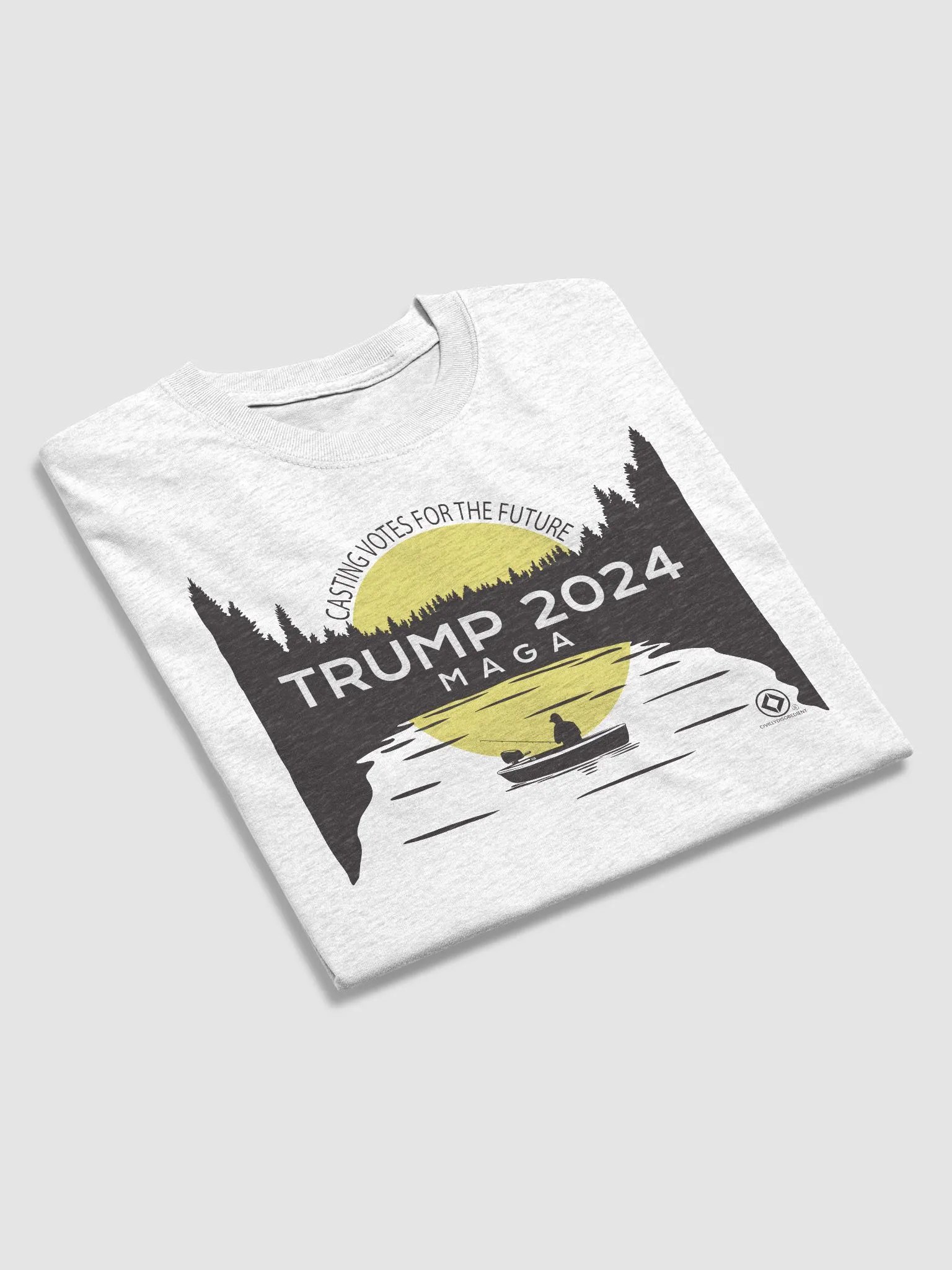 Trump 2024 Fishing Sunset T-Shirt product image (36)
