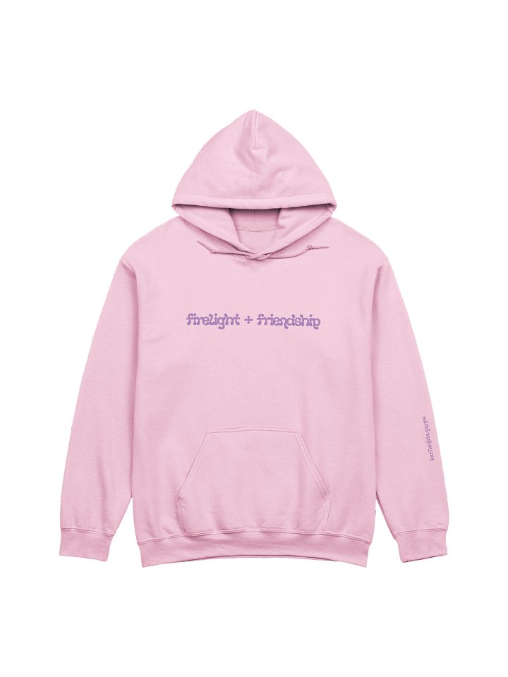Firelight + Friendship Pink Hoodie product image (1)