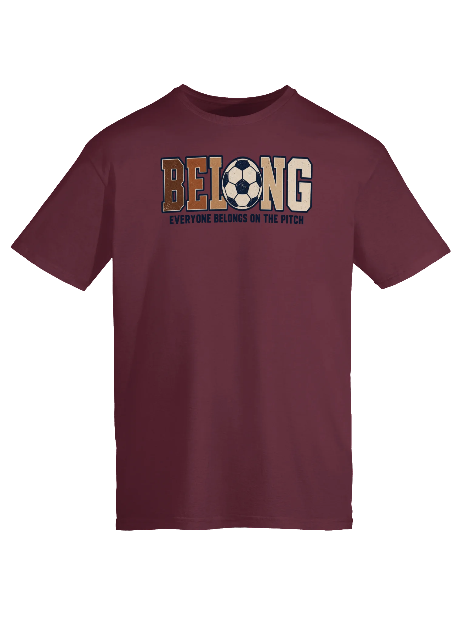 Belong on the Pitch Soccer Tee product image (5)
