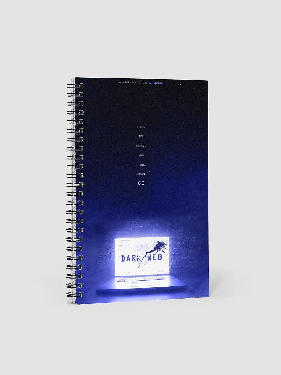 [DARK/WEB]: Spiral Notebook product image (1)