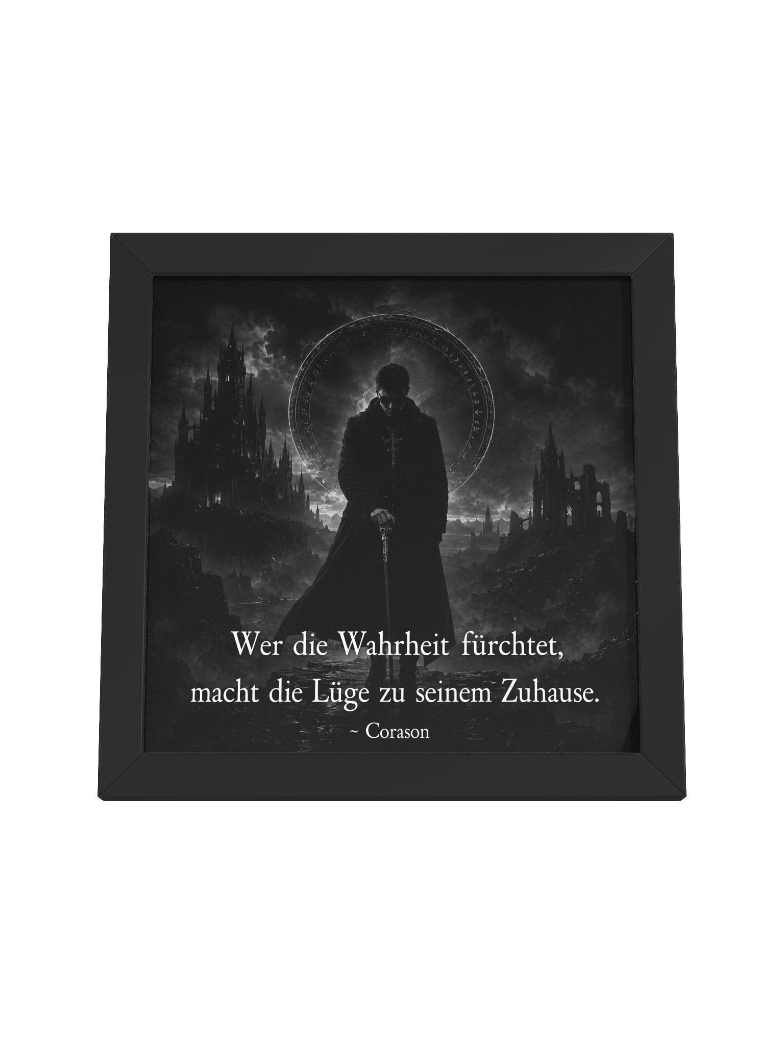 Wer die Wahrheit fürchtet Framed Poster product image (4)