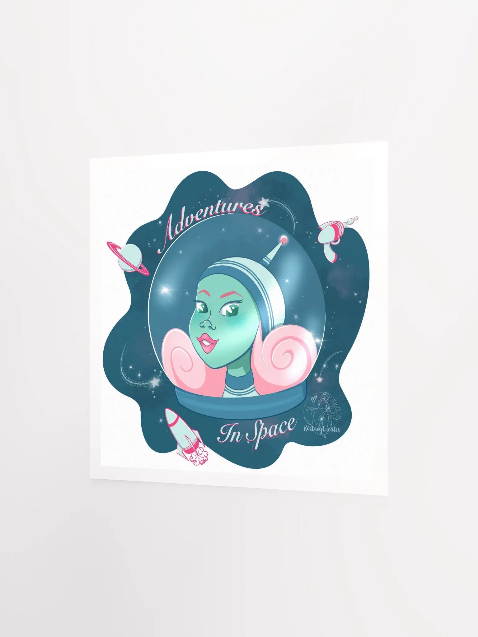 Adventures in Space Art Print product image (2)