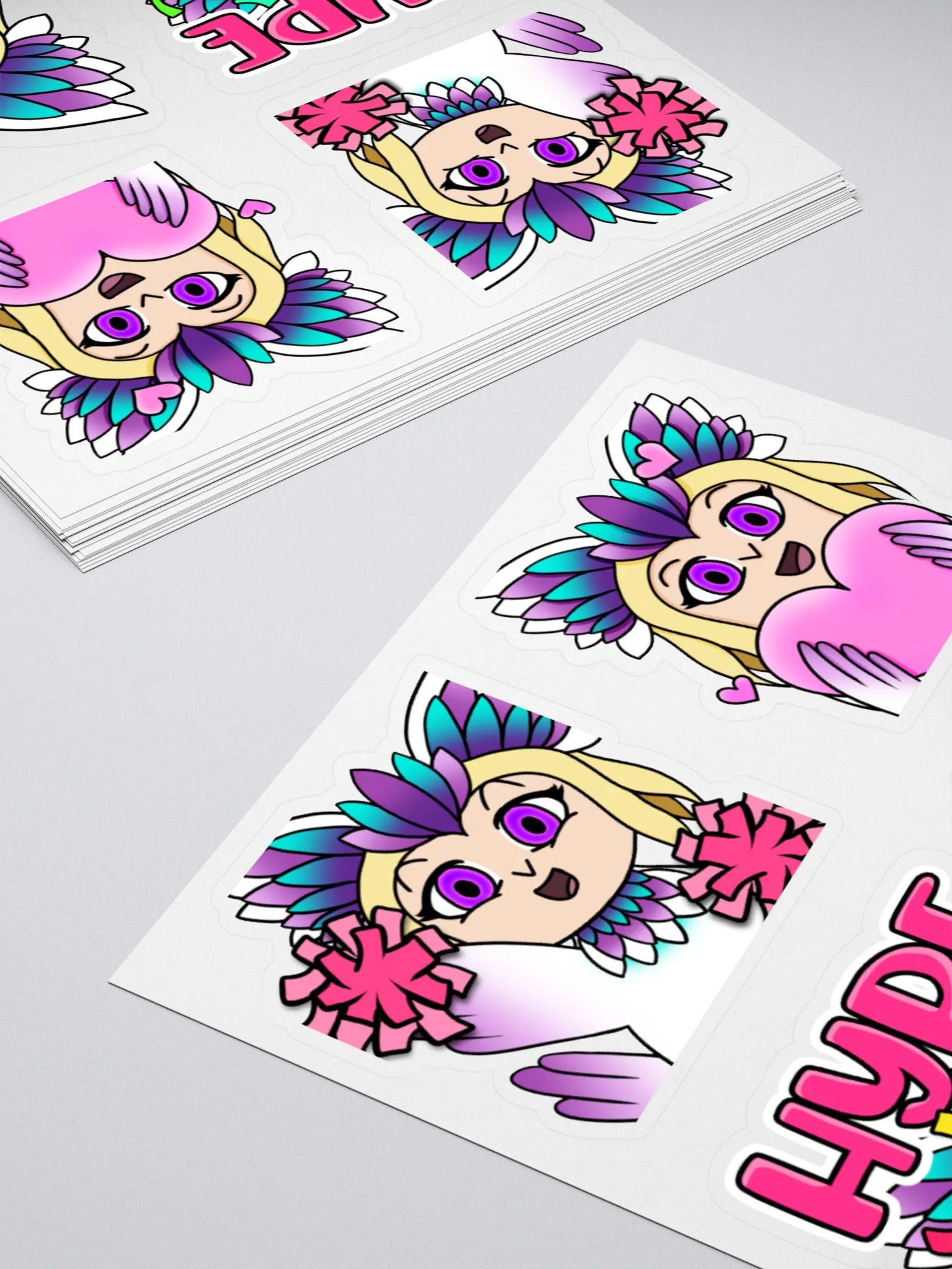 1/4 Emote Stickers product image (4)