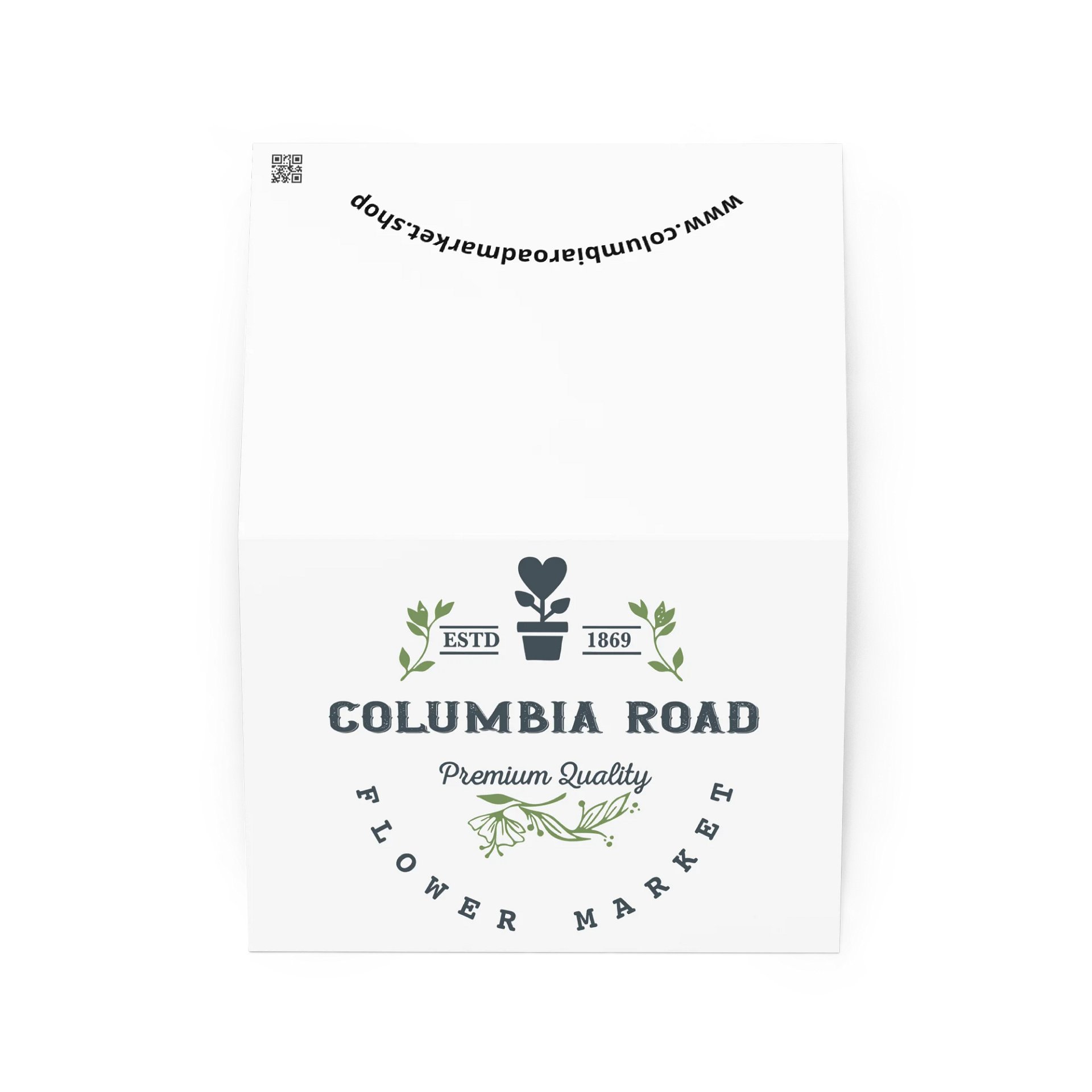 Columbia Road Market Logo Greeting Card product image (2)