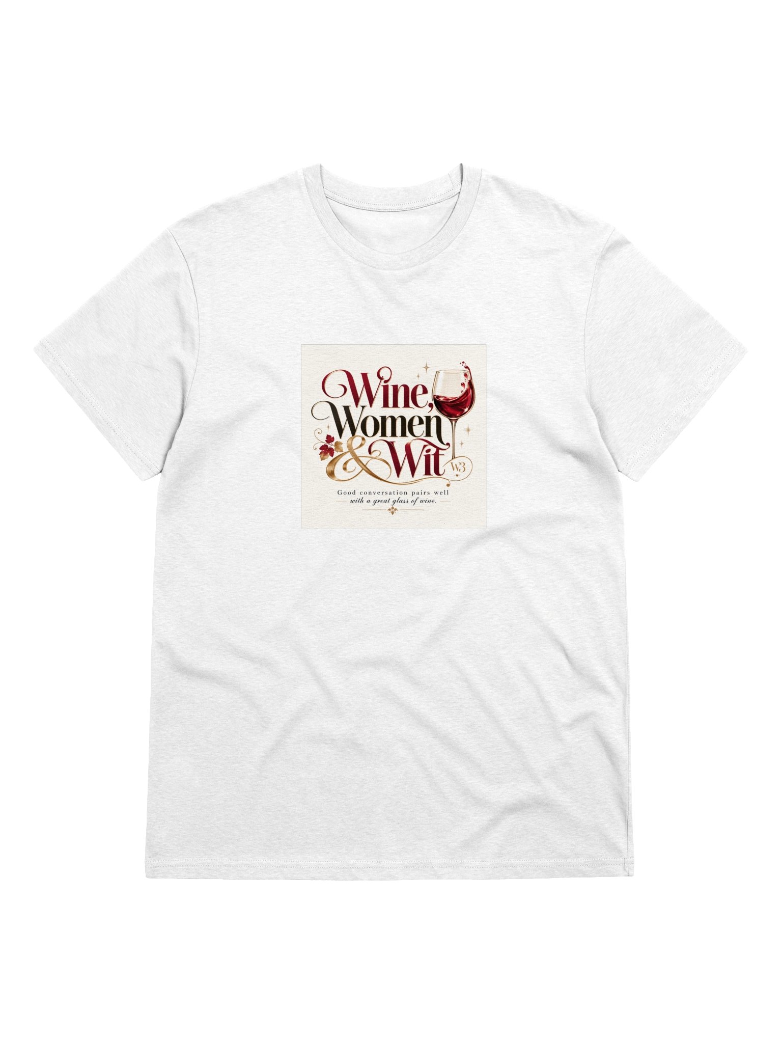 Wine, Women & Wit T-Shirt product image (9)
