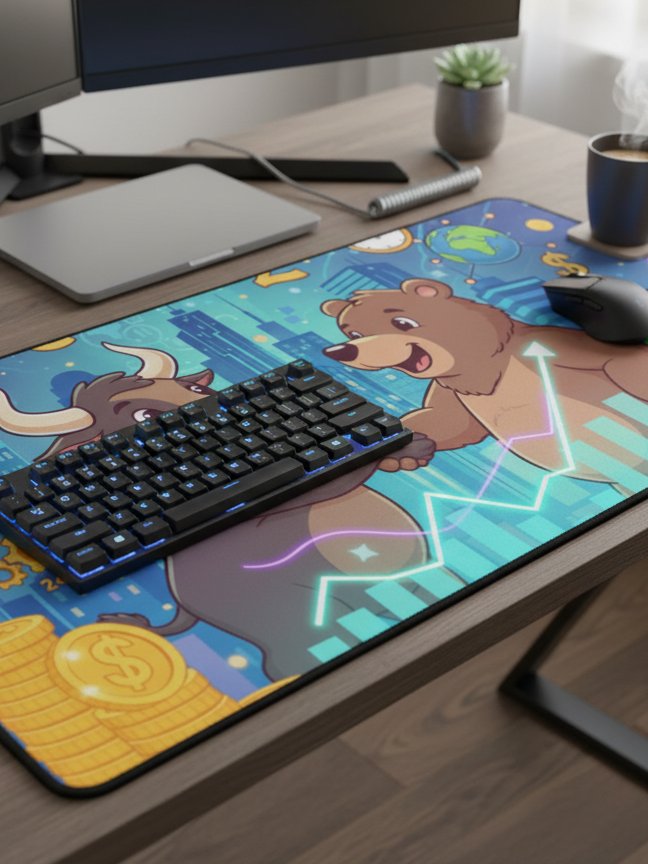 Deskmat Bull & Bear product image (1)