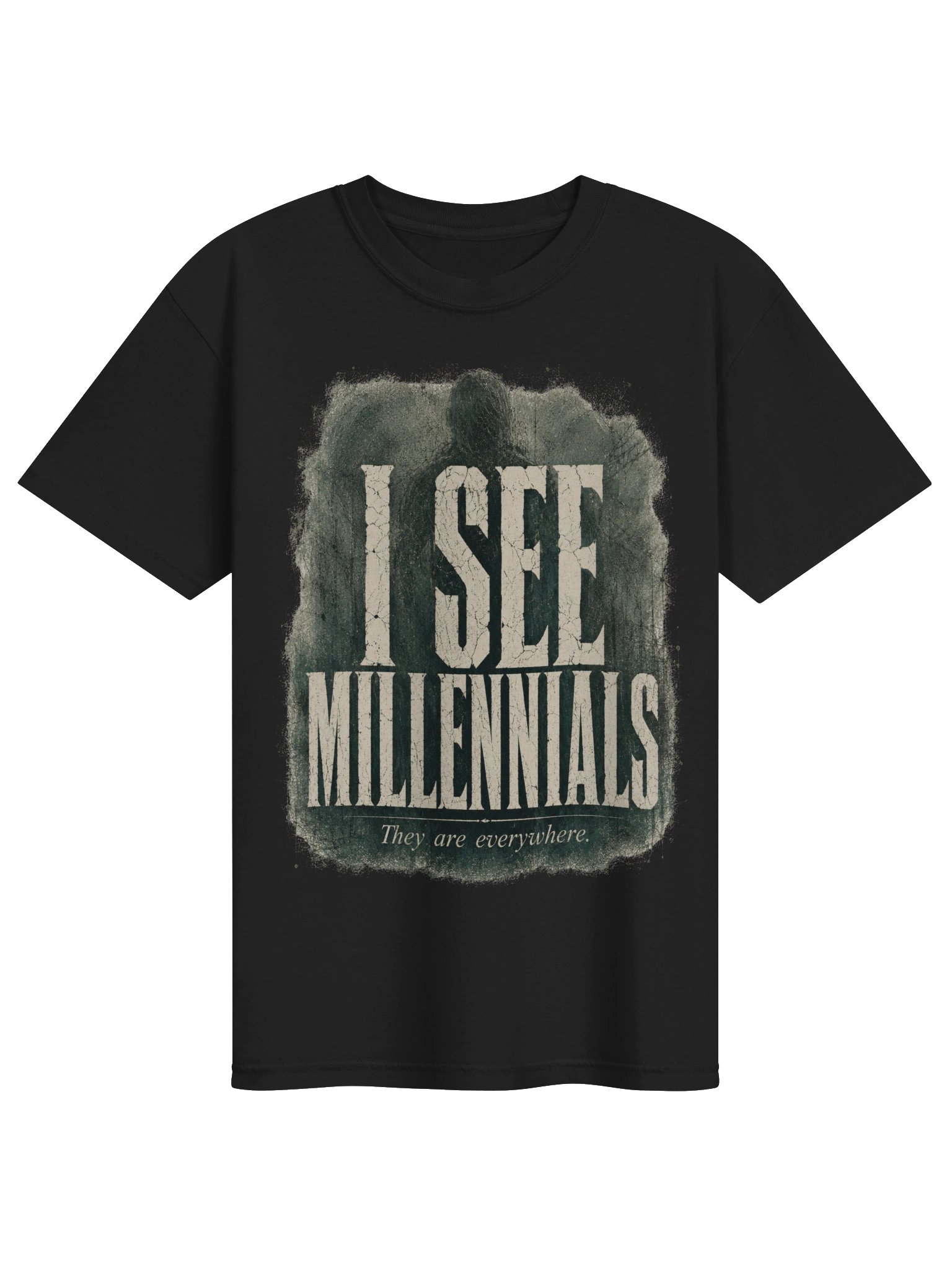 I See Millennials — 90s Horror Nostalgia Graphic Tee product image (1)