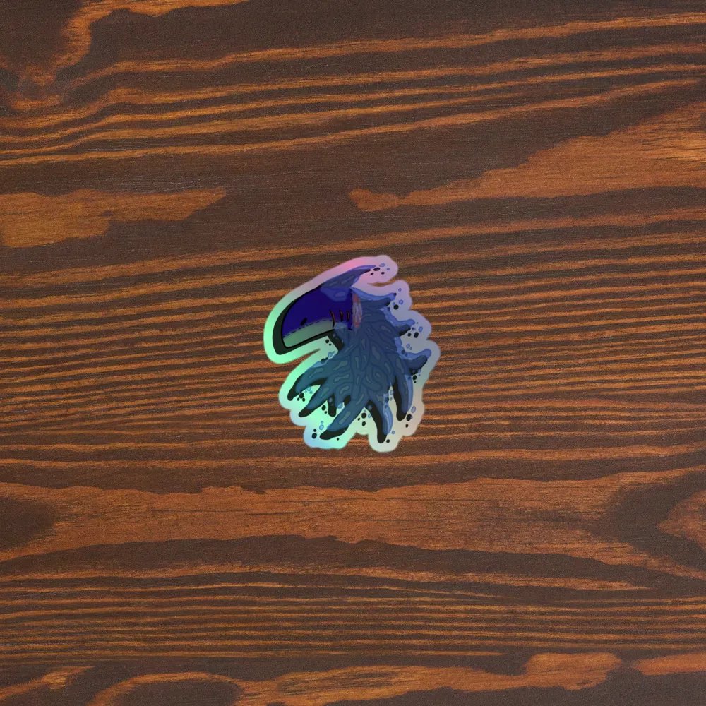 SharkaScream Holo Logo Sticker!!! product image (5)