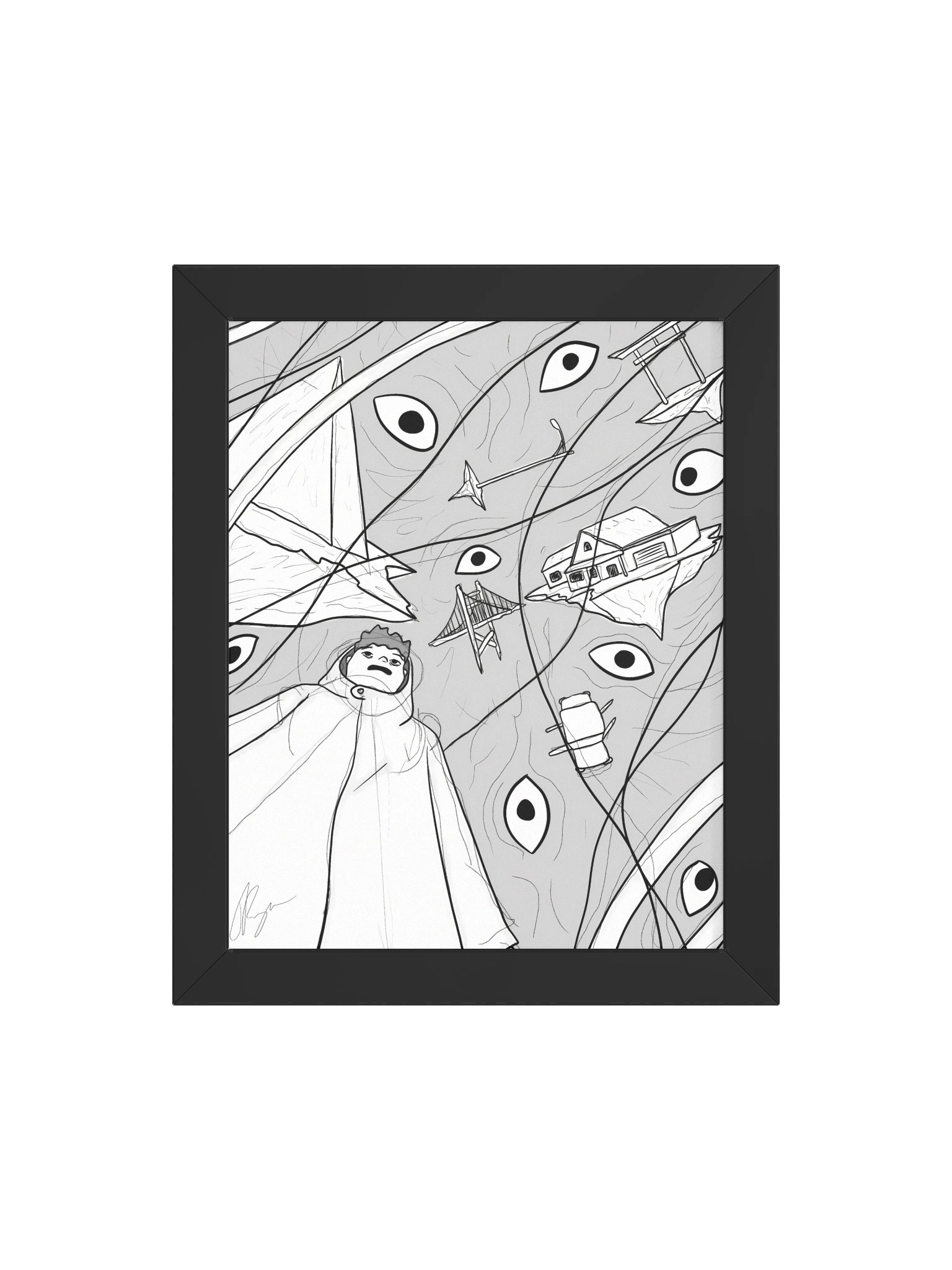 Lost — Framed Print product image (4)