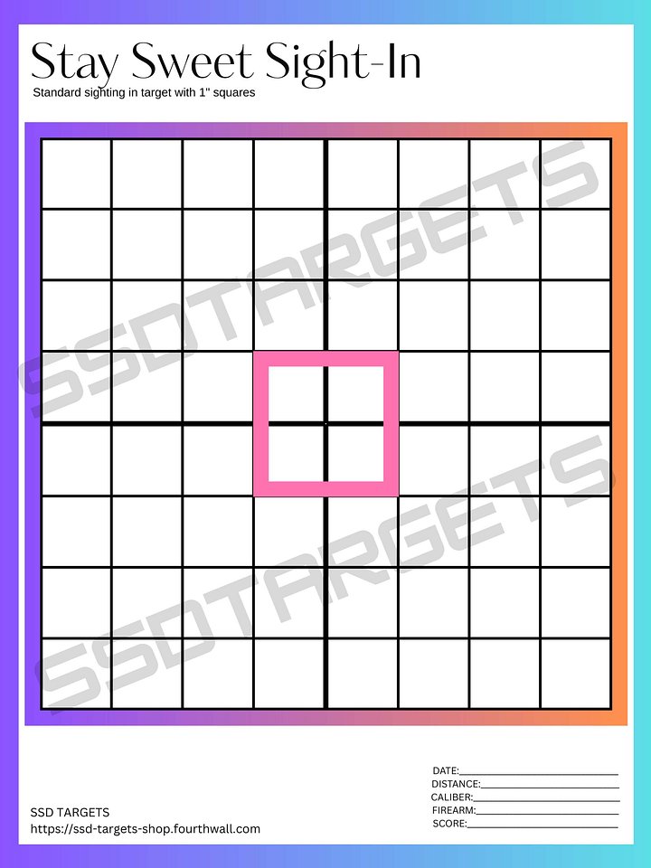 Stay Sweet Sight-In (Printable Download) product image (1)