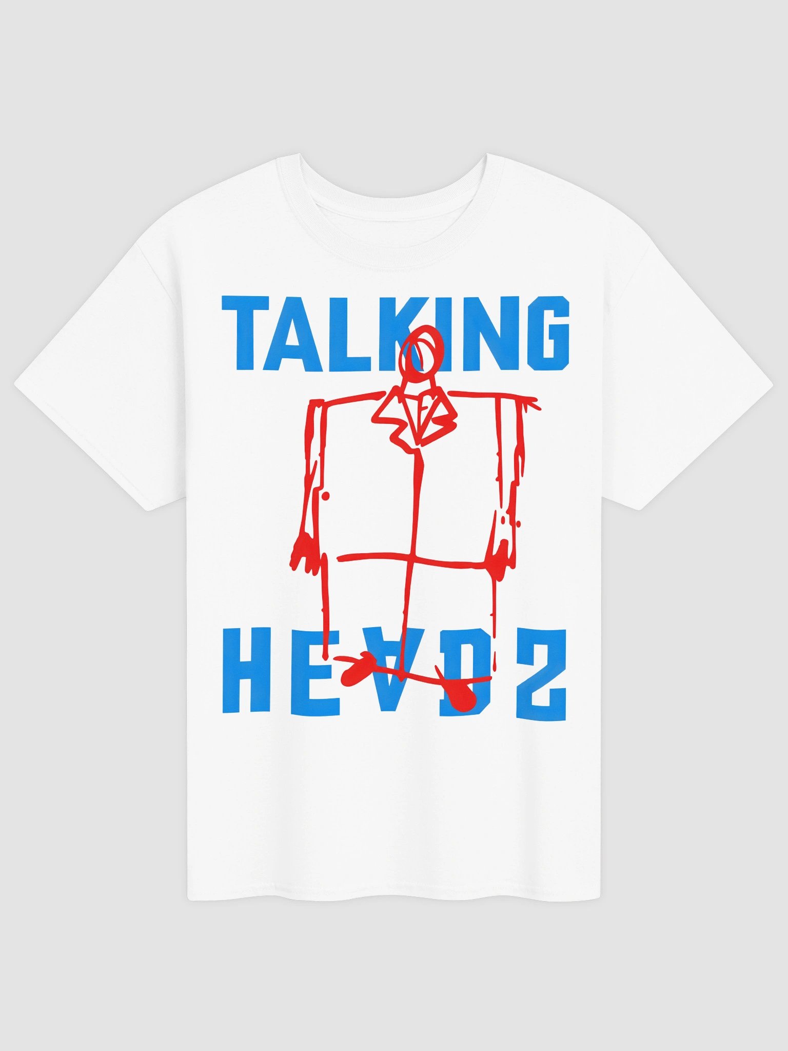 Talking Heads Big Suit T-Shirt | David Byrne 80s Music Graphic Tee