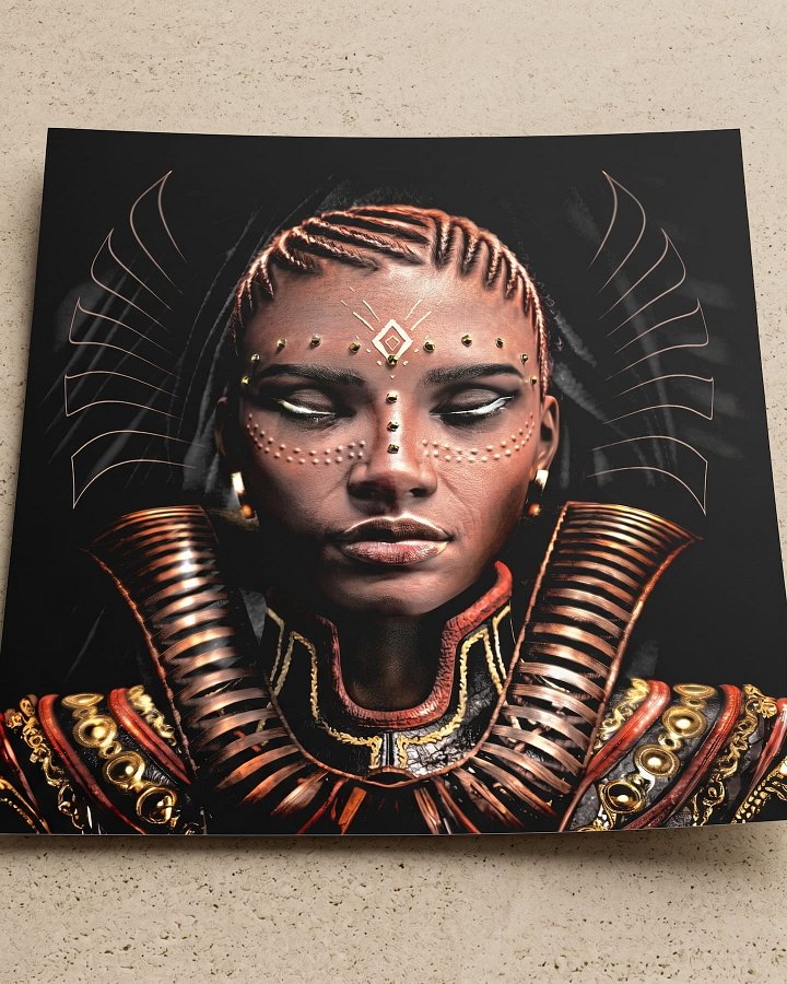Queen Shanakdakhete · Enhanced Matte Paper Poster product image (2)