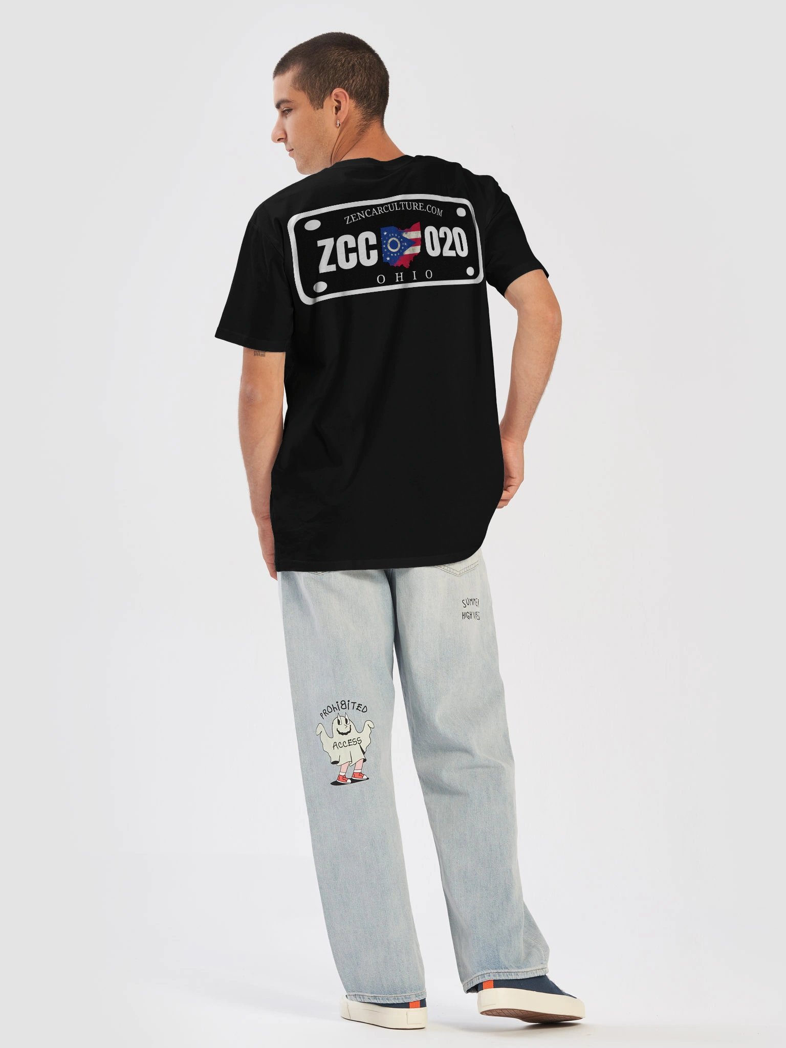 ZCC OHIO LICENSE PLATE PREMIUM TEE product image (6)
